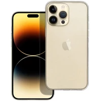 Kép 1/5 - Apple iPhone 16 Pro, Szilikon tok, 2 mm vastag, átlátszó