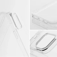 Kép 3/5 - Apple iPhone 16 Pro, Szilikon tok, 2 mm vastag, átlátszó