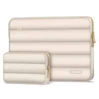 Kép 2/8 - Laptop táska, 15 - 16" készülékhez, TP Puffy, világosbarna