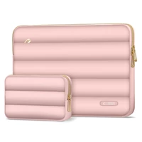 Kép 1/7 - Laptop táska, 15 - 16" készülékhez, TP Puffy, rózsaszín