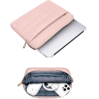 Kép 4/7 - Laptop táska, 15 - 16" készülékhez, TP Puffy, rózsaszín