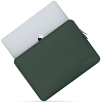 Kép 3/8 - Laptop táska, 13 - 14" készülékhez, TP NeoSlim, sötétzöld