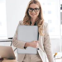 Kép 7/8 - Laptop táska, 15 - 16" készülékhez, TP NeoSlim, szürke