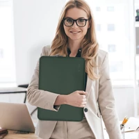 Kép 7/8 - Laptop táska, 15 - 16" készülékhez, TP NeoSlim, sötétzöld