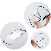 Kép 2/2 - Apple iPhone 16 Pro Max, Kijelzővédő fólia, ütésálló fólia, Tempered Glass (edzett üveg), 5D, Full Glue, Nano Flexi Glass, fekete