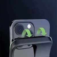 Kép 2/3 - Apple iPhone 16 Pro, Szilikon tok, műanyag hátlap + Akkumulátor, 7000 mAh, LED-es, Magsafe töltővel kompatibilis, Tech-Protect PowerCase Magsafe, fekete