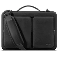 Kép 1/10 - Laptop táska, 15 - 16" készülékhez, vállpánttal, TP Defender Bag, fekete