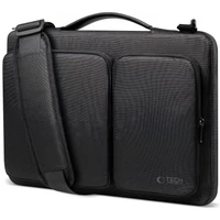 Kép 2/10 - Laptop táska, 15 - 16" készülékhez, vállpánttal, TP Defender Bag, fekete