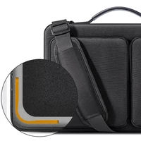 Kép 4/10 - Laptop táska, 15 - 16" készülékhez, vállpánttal, TP Defender Bag, fekete