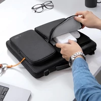 Kép 9/10 - Laptop táska, 15 - 16" készülékhez, vállpánttal, TP Defender Bag, fekete