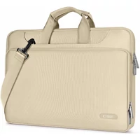 Kép 2/6 - Laptop táska, 13 - 14" készülékhez, vállpánttal, TP Pocket Bag, bézs