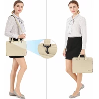 Kép 6/6 - Laptop táska, 15 - 16" készülékhez, vállpánttal, TP Pocket Bag, bézs