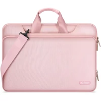 Kép 1/6 - Laptop táska, 15 - 16" készülékhez, vállpánttal, TP Pocket Bag, rózsaszín