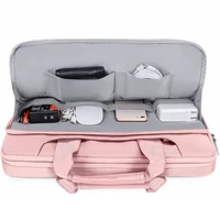 Kép 3/6 - Laptop táska, 15 - 16" készülékhez, vállpánttal, TP Pocket Bag, rózsaszín