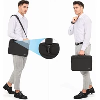 Kép 6/6 - Laptop táska, 15 - 16" készülékhez, vállpánttal, TP Pocket Bag, fekete