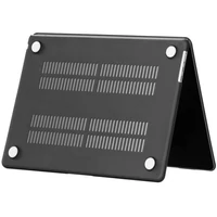 Kép 4/7 - Apple MacBook Air 13 (2018 / 2019 / 2020), Műanyag hátlap védőtok, Tech Protect SmartShell, fekete