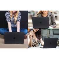 Kép 7/7 - Apple MacBook Air 13 (2018 / 2019 / 2020), Műanyag hátlap védőtok, Tech Protect SmartShell, fekete