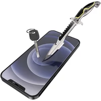 Kép 4/5 - Apple iPhone XR / 11, Kijelzővédő fólia, ütésálló fólia (az íves részre NEM hajlik rá!), Tempered Glass (edzett üveg), segéd kerettel, Wooze Gorilla Glass, Clear