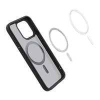 Kép 5/10 - Spigen Ultra Hybrid MagFit Apple iPhone 16 Pro tok, Frost MagSafe, fekete