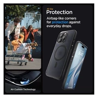 Kép 9/10 - Spigen Ultra Hybrid MagFit Apple iPhone 16 Pro tok, Frost MagSafe, fekete