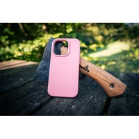 Kép 4/4 - Tactical MagForce Velvet Smoothie Apple iPhone 13 mini MagSafe tok, Pink Panther, halvány rózsaszín