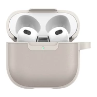 Kép 2/4 - Spigen Cyrill Kajuk AirPods 4 tok, Cream, szürke-bézs