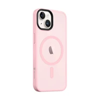 Kép 1/4 - Tactical MagForce Hyperstealth iPhone 14 hátlap tok, áttetsző/rózsaszín