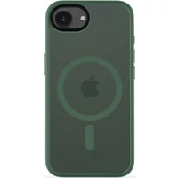 Kép 1/3 - Tactical MagForce Hyperstealth Apple iPhone 16e MagSafe tok, áttetsző/sötétszöld