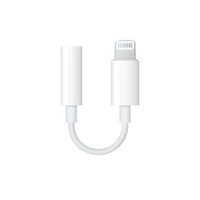 Kép 2/3 - Apple Lightning-adapter 3,5 mm-es fejhallgató jack csatlakozóhoz, MMX62BZ/A, fehér