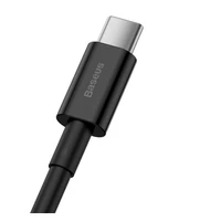 Kép 2/5 - Baseus Superior USB-C gyorstöltő töltő- és adatkábel, 1m, fekete