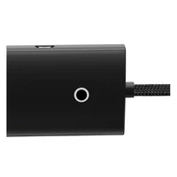 Kép 3/5 - Baseus Lite Hub 4in1 USB-C, 4x USB-A 3.0+USB-C, 25cm , fekete