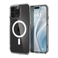 Kép 1/3 - Spigen Ultra Hybrid MagFit Apple iPhone 15 Pro tok, MagSafe, fehér