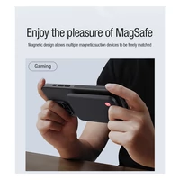 Kép 2/8 - Nillkin Super Frosted Shield Pro Mágneses Apple iPhone 15 Pro műanyag tok, fekete