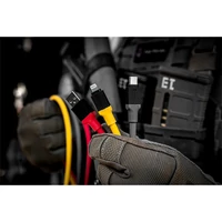 Kép 3/3 - Tactical Fat Man USB-C / Lightning töltő- és adatkábel, 1m, szürke