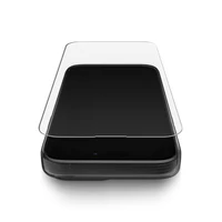 Kép 4/5 - Uniq Optix Clear Apple iPhone 15 Pro tempered glass kijelzővédő üvegfólia