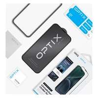 Kép 5/5 - Uniq Optix Anti-Reflective Apple iPhone 15 Pro tempered glass kijelzővédő üvegfólia