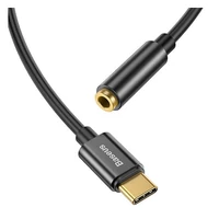 Kép 3/7 - Baseus L54 USB-C audioadapter + 3,5 mm-es mini jack, fekete