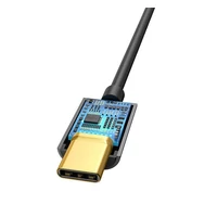 Kép 4/7 - Baseus L54 USB-C audioadapter + 3,5 mm-es mini jack, fekete