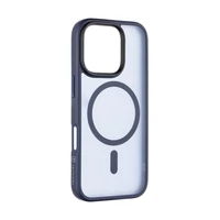 Kép 1/2 - Tactical MagForce Hyperstealth Apple iPhone 16 Pro MagSafe kompatibilis tok, áttetsző/sötétkék