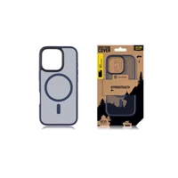 Kép 2/2 - Tactical MagForce Hyperstealth Apple iPhone 16 Pro MagSafe kompatibilis tok, áttetsző/sötétkék