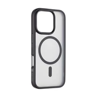 Kép 1/2 - Tactical MagForce Hyperstealth Apple iPhone 16 Pro MagSafe kompatibilis tok, áttetsző/sötétszürke