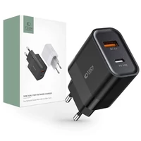 Kép 1/6 - Tech-Protect C30W Hálózati Töltő adapter PD 30W / QC3.0 fekete