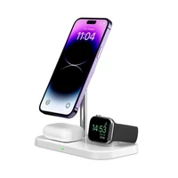 Kép 3/8 - Tech-Protect 3in1 QI töltő A22 fehér 15W