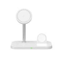 Kép 5/8 - Tech-Protect 3in1 QI töltő A22 fehér 15W