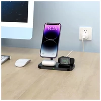 Kép 7/8 - Tech-Protect 3in1 QI töltő A22 fehér 15W