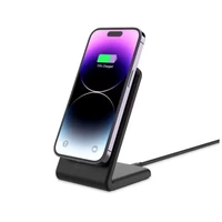 Kép 2/8 - Tech-Protect QI15W-A23 MagSafe QI vezeték nélküli töltőállvány fekete