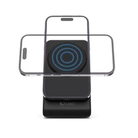 Kép 6/8 - Tech-Protect QI15W-A23 MagSafe QI vezeték nélküli töltőállvány fekete