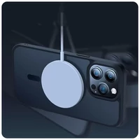 Kép 4/6 - Tech-Protect Magmat Magsafe átlátszó / fekete tok Apple iPhone 15 Pro Max készülékhez 949071