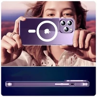 Kép 2/5 - Tech-Protect FLEXAIR MAGSAFE Hybrid átlátszó tok Apple iPhone 15 Pro Max készülékhez