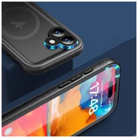 Kép 5/8 - Tech-Protect Shellbox vízálló és ütésálló tok fekete MagSafe Apple iPhone 16 Pro készülékhez